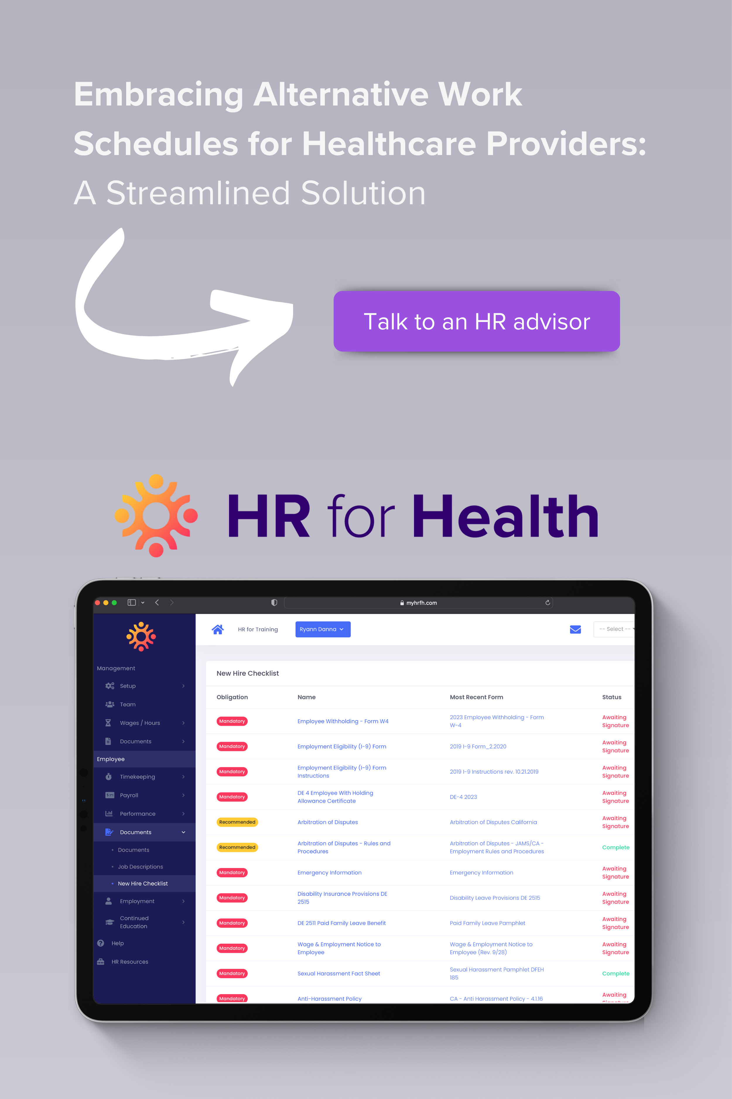 Embracing Alternative Work Schedules for Healthcare Providers A Streamlined Solution