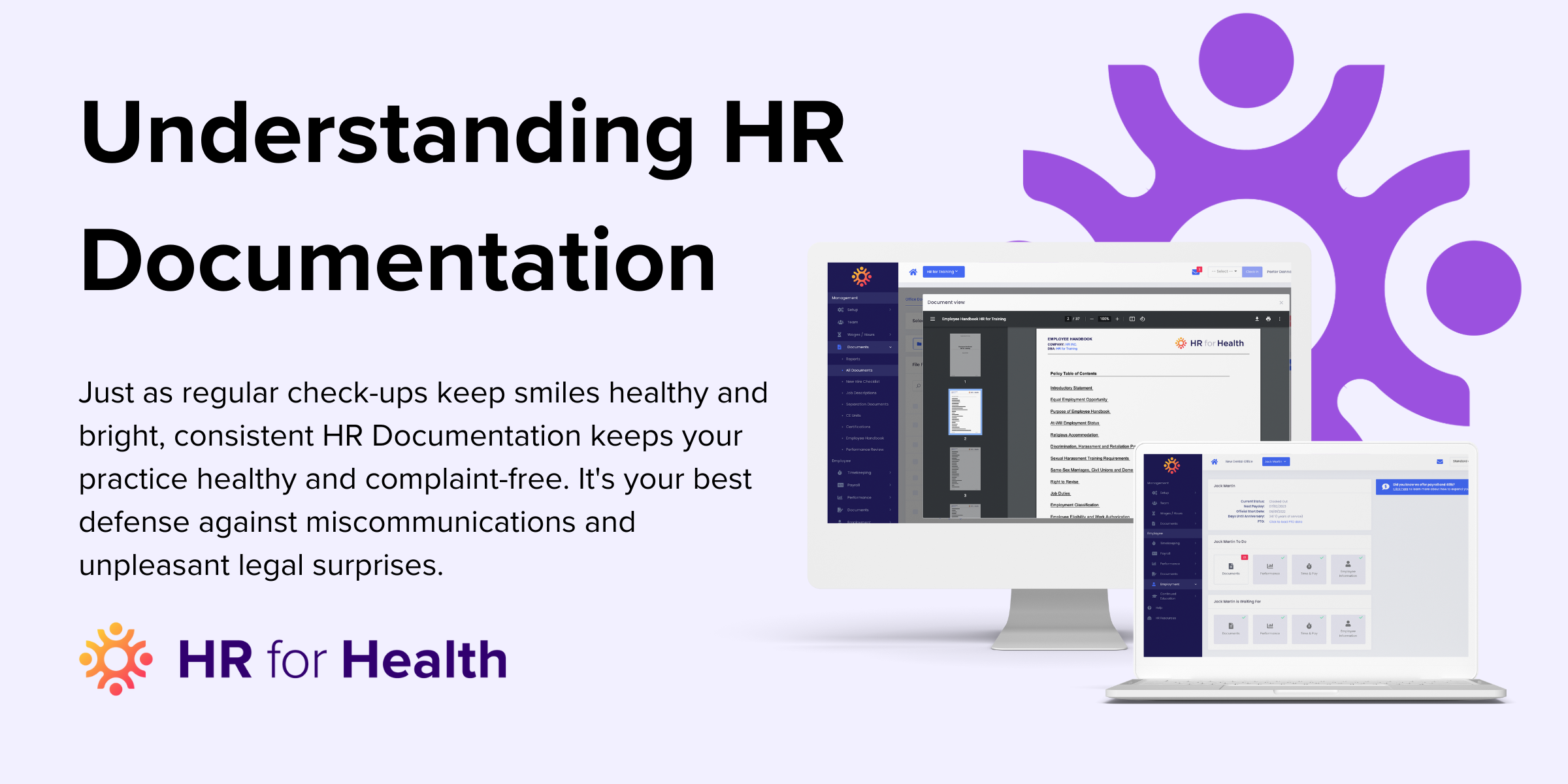 Healthcare HR Documentation - Blog Graphic